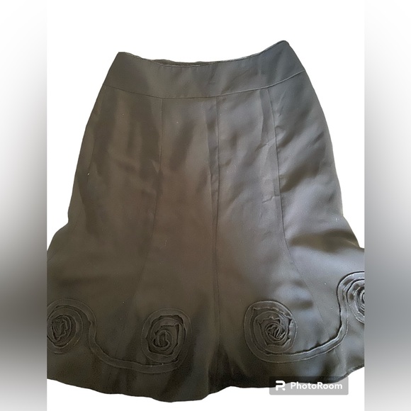 Chapter One, cocktail length black skirt - Picture 1 of 5